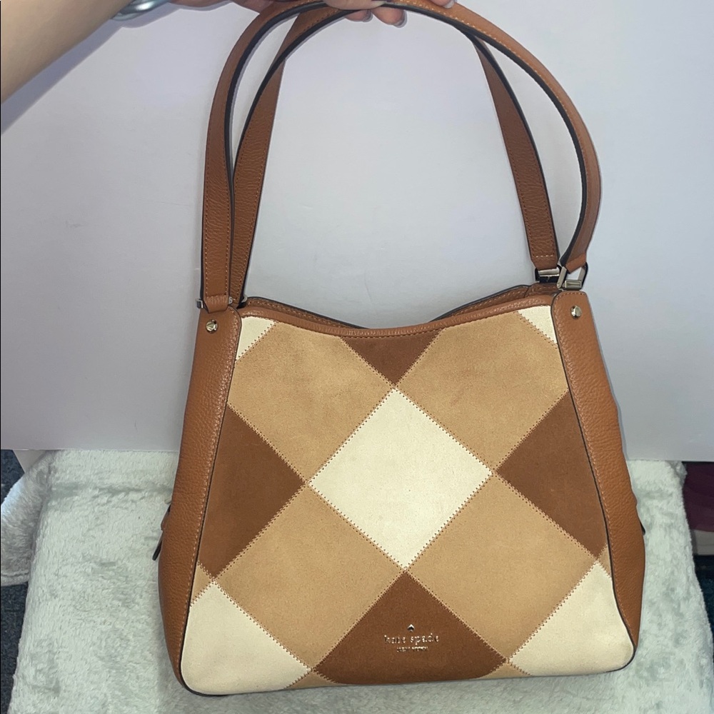 Kate Spade ‘Leila’ Patchwork Shoulder Bag